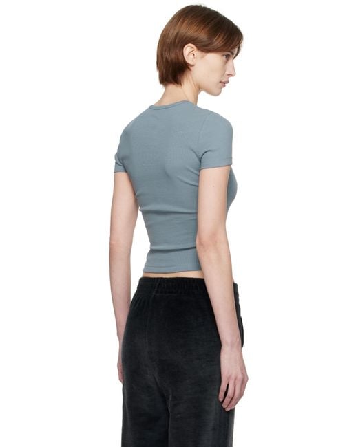 DIESEL ブルー T-Ele-Long-D Tシャツ Blue