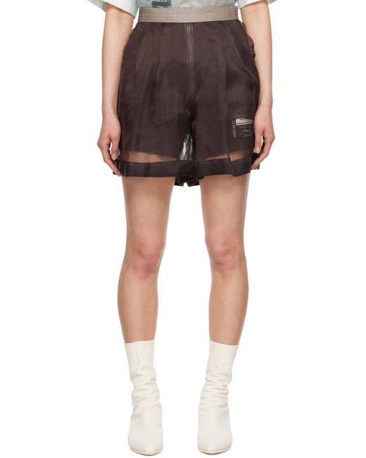 Undercover Black Layered Shorts