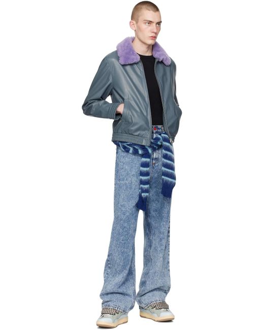 Members of The Rage Blue Baggy Jeans for men