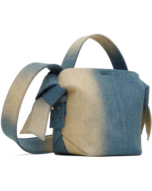 Acne Blue Musubi Mini Shoulder Bag