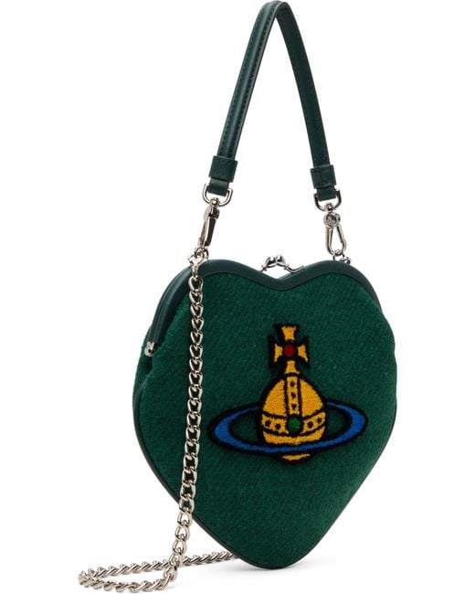 Vivienne Westwood Multicolor Belle Heart Frame Bag