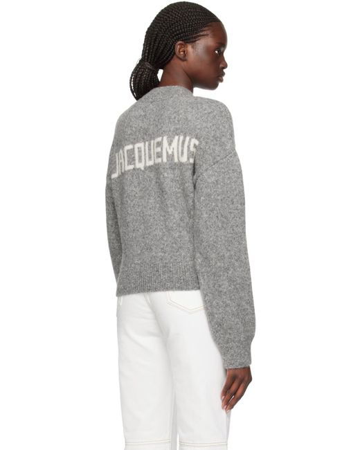 Jacquemus Multicolor Gray Les Classiques 'la Maille ' Sweater