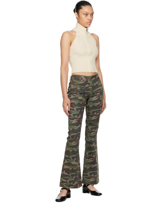 Fax Copy Express Khaki Camouflage Trousers in Black | Lyst UK