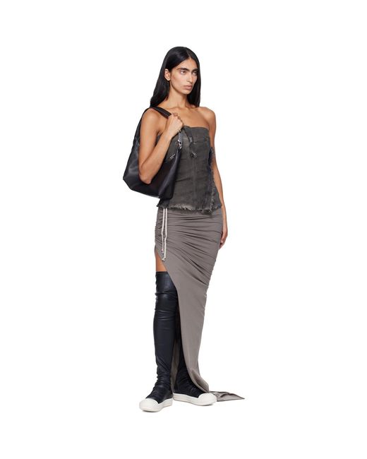 Rick Owens Black Tower Small Gemini Bag