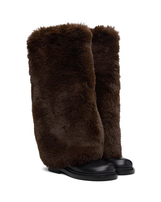 EPINGLER Black Combi Socks Tall Boots