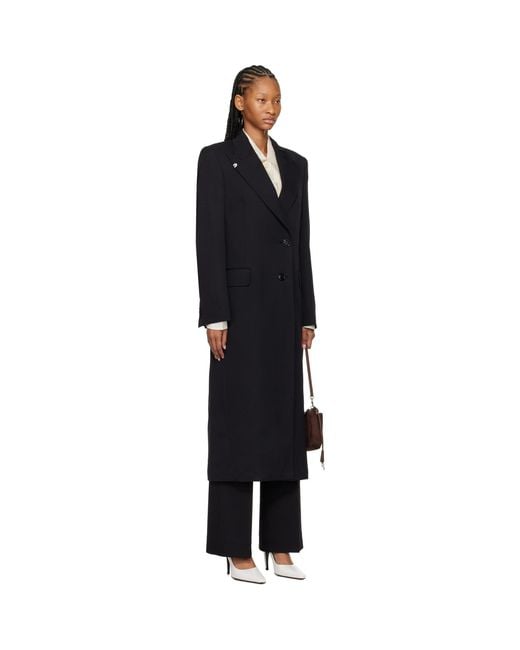 Our Legacy Black Manta Coat
