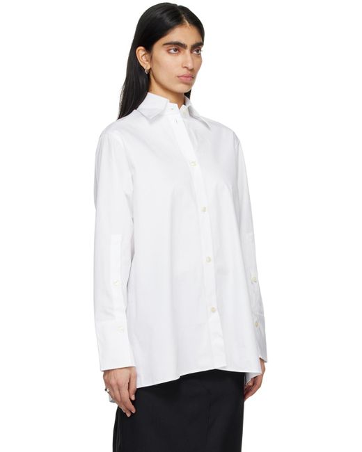 Rohe White Oversized Shirt