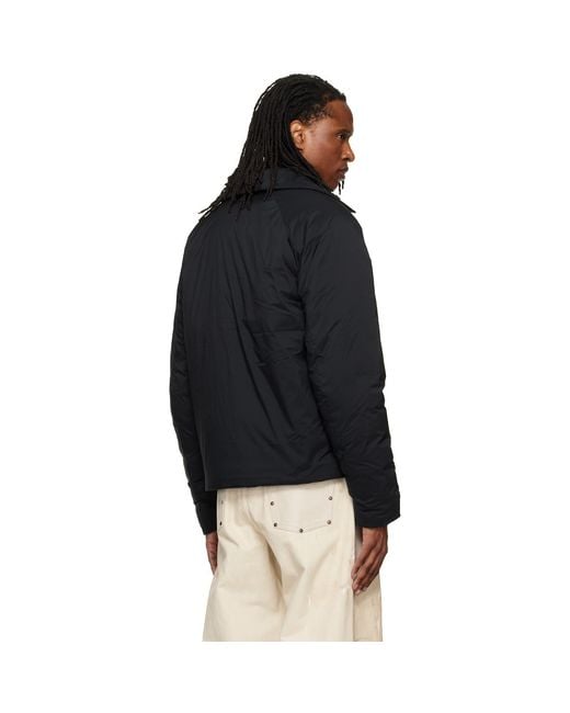 Canada Goose Black Lodge Track Down Jacket for men