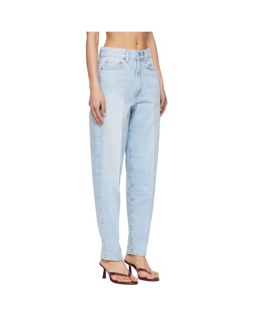 Agolde Blue 80's Jeans