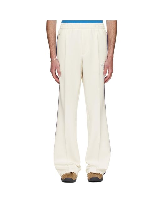 Wales Bonner Natural Off- Adidas Originals Edition Jab Track Pants for men
