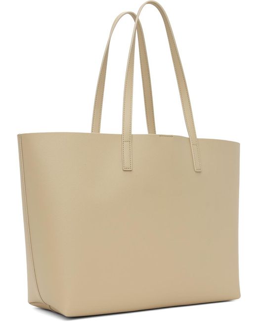 Versace Natural Calf Leather Tote