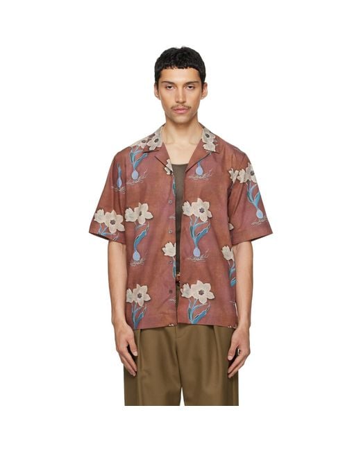 Paul Smith Red Regular Fit Shirt for men