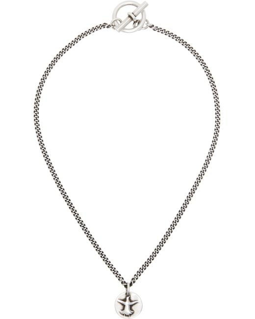 Ann Demeulemeester Multicolor Tere Flyng Bird Stacked Necklace
