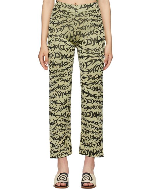Paloma Wool Black Green & Paige Lounge Pants