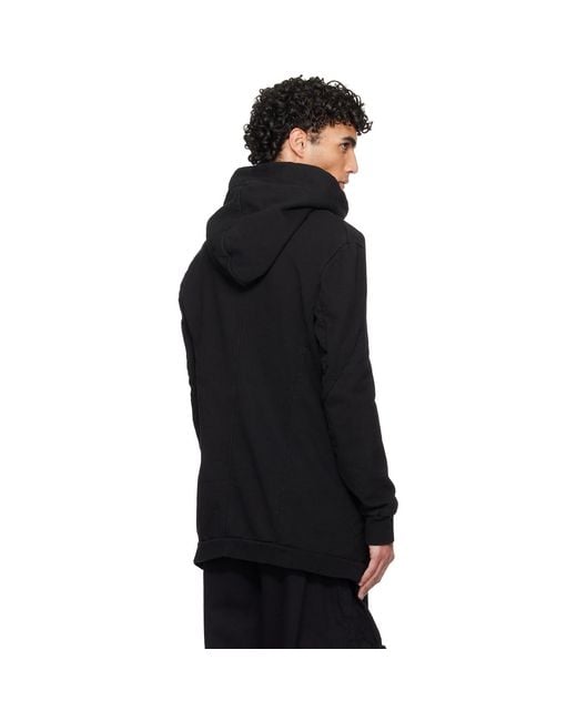 Julius Black Prism Hoodie for men