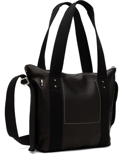 Rick Owens Black Trolley Tote for men