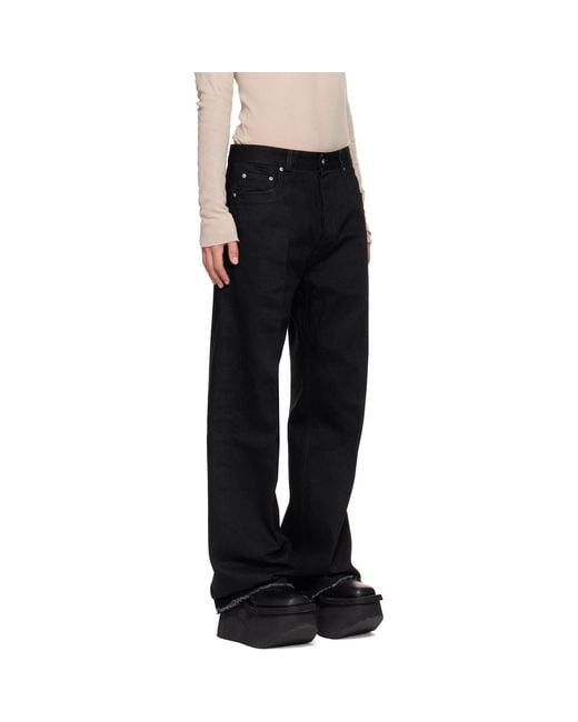 Rick Owens Black Tower Geth Jeans for men