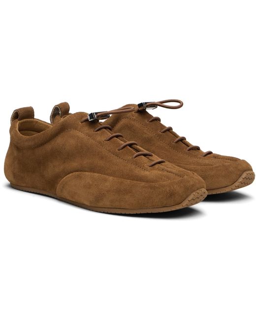 By Far Black Tan Prudent Sneakers