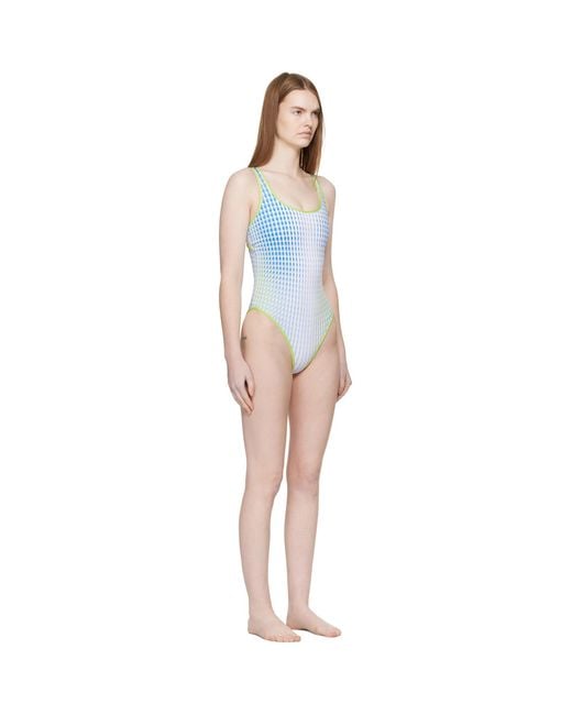 Casablanca Black Gradient Printed Swimsuit