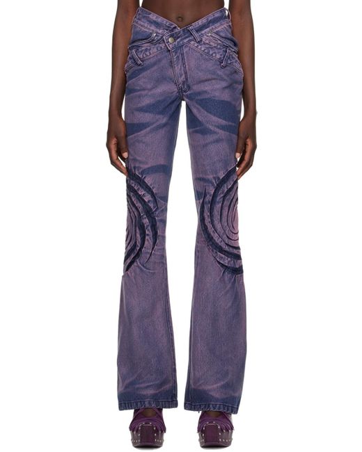 MASHA POPOVA Blue Fog Light Jeans