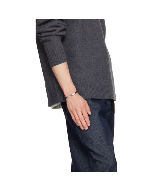 Jil Sander Metallic 616 Bracelet for men