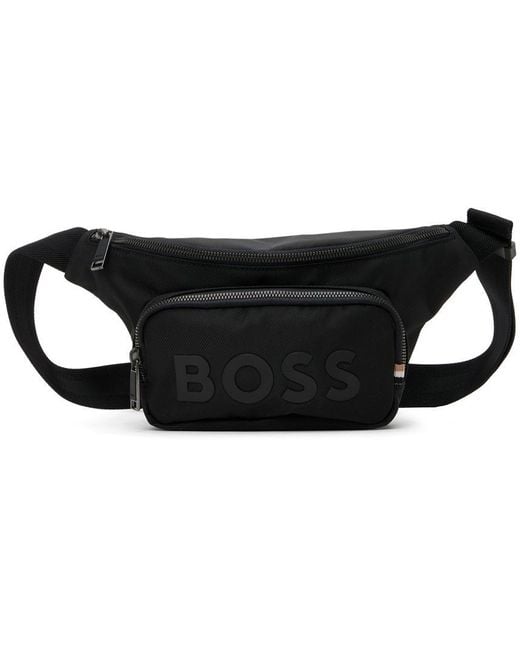 Boss By Hugo Boss Black Bonded Pouch For Men Lyst