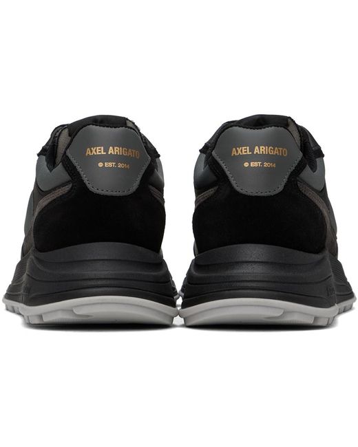 Axel Arigato Black & Gray Rush Sneakers for men