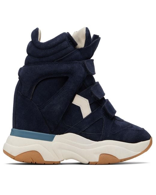 Isabel Marant Blue Balskee Sneaker