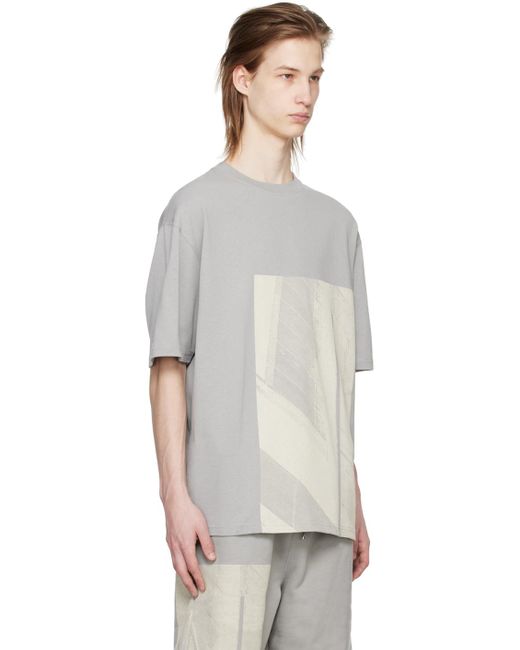 A_COLD_WALL* Multicolor * Gray Strand T-shirt for men