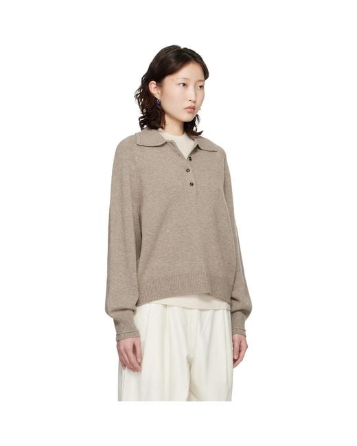 Cordera Natural Merino Wool Polo