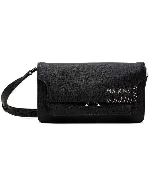 Marni Black Trunk Soft Bag for men