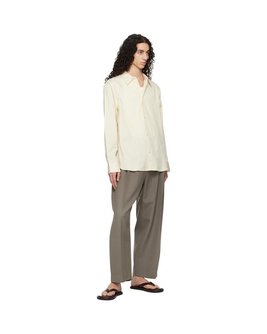 Studio Nicholson Black View Shirt for men