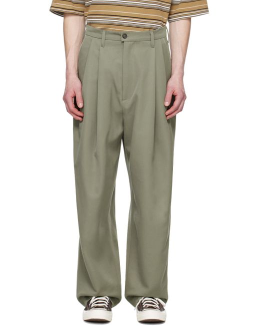 Camiel Fortgens Green Suit Trousers for men