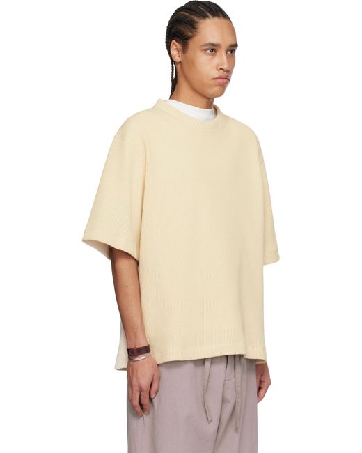 メンズ colbo オフホワイト Over Tシャツ Natural