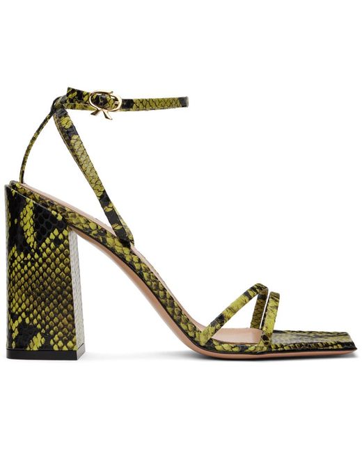 Sold at Auction: Christian Louboutin Python Snakeskin Green Print Pump Heels  Shoes - 36 - 6