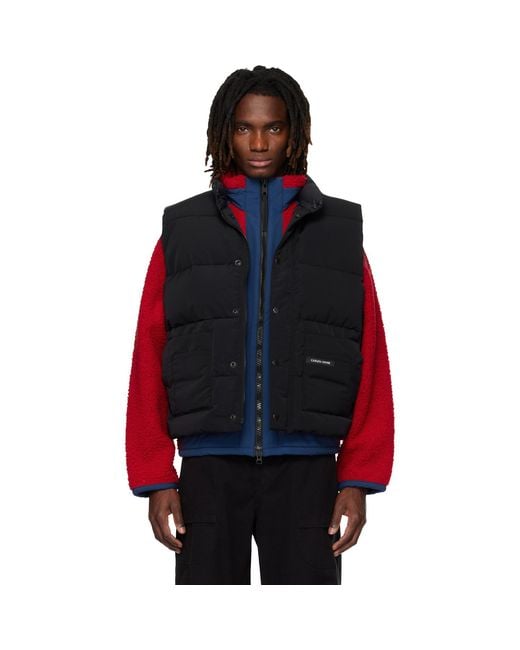 Canada Goose Blue Ledger Down Vest for men