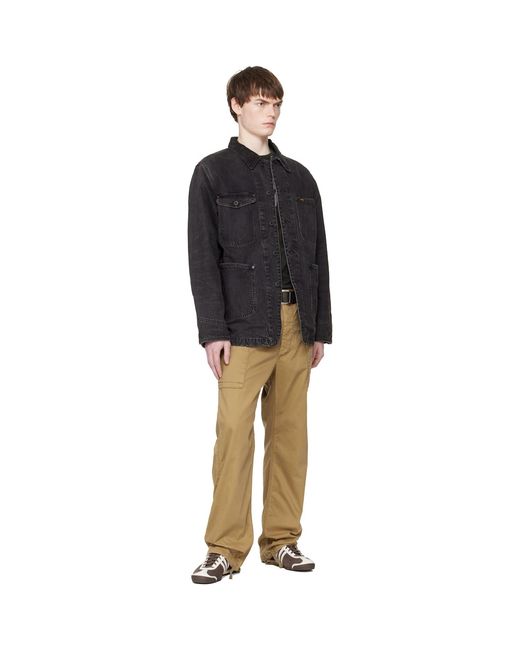 RRL Black Lynn Denim Jacket for men