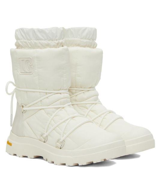 Low Classic White Padding Boots