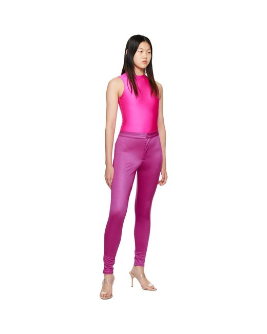 Skims Pink Disco Trousers