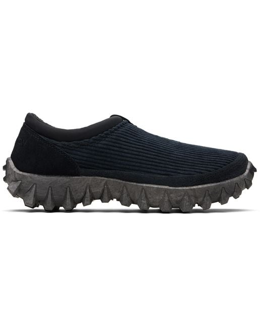 Salomon Black Snowclog Corduroy Sneakers
