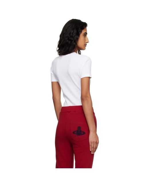 Vivienne Westwood Red Cap Sleeve Bodysuit