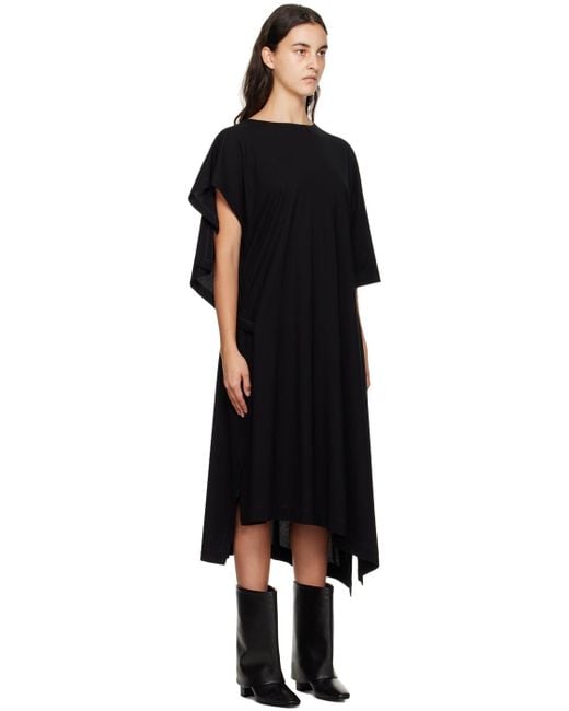 Issey Miyake Black Square One Midi Dress