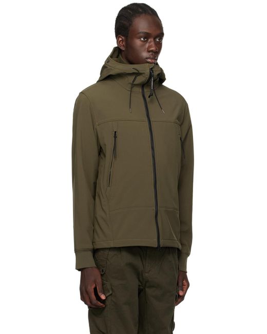 C.P. Company C.p. Company Khaki goggle Jacket in Green for Men