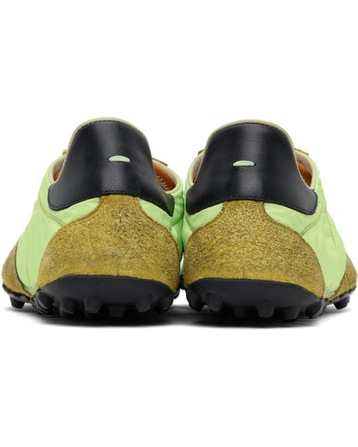 ★Maison Margiela★ グリーン Sprinters スニーカー Maison Margiela Sprinters スニーカー | グリーン | FARFETCH JP