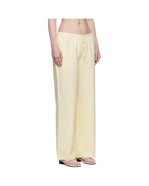 GUIZIO Natural Stripe Lounge Pants