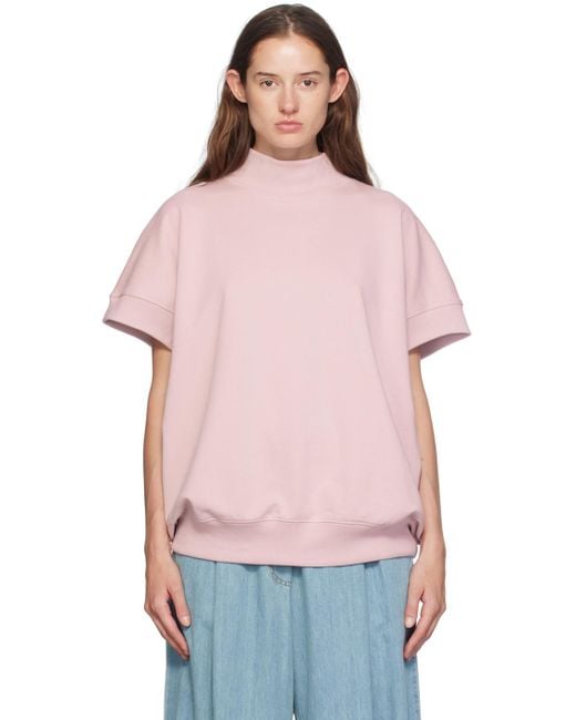 Dries Van Noten リブ スウェットシャツ Pink