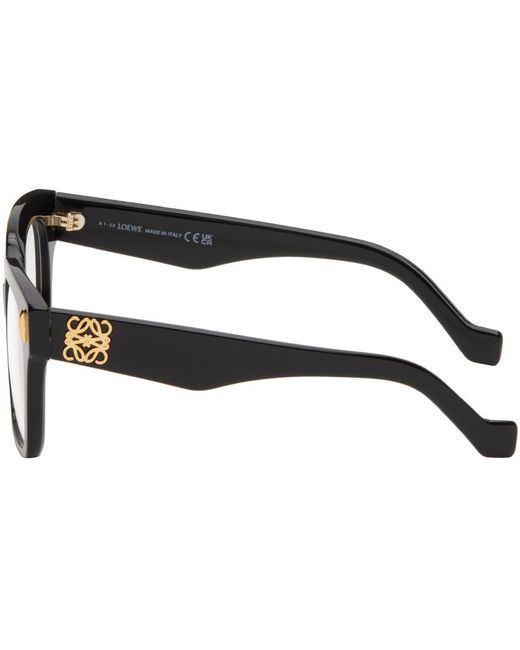 Loewe Black Anagram Glasses