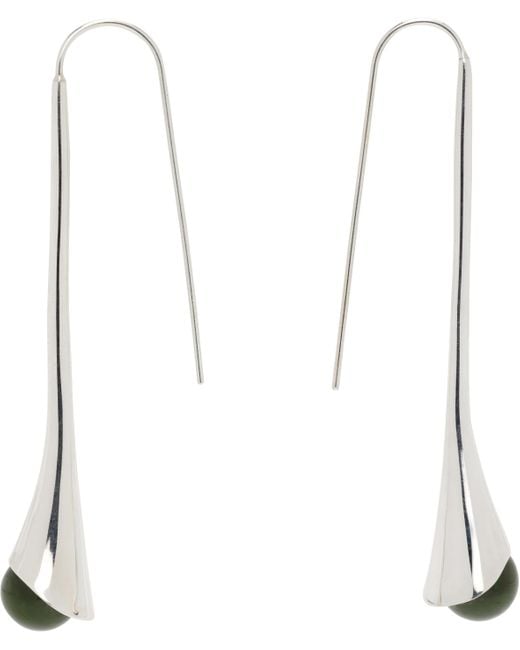 Sophie Buhai White Jade Vienna Earrings