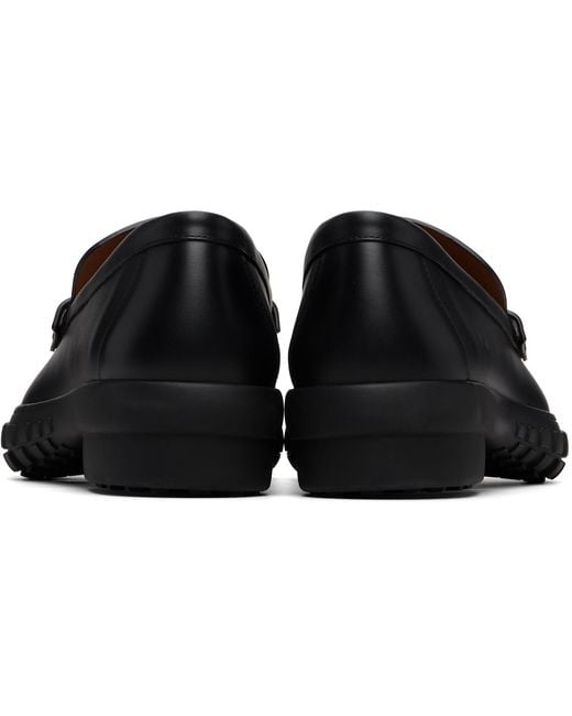 Givenchy Black Echo Loafers for men