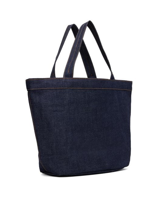 A.P.C. Blue Jade Tote for men